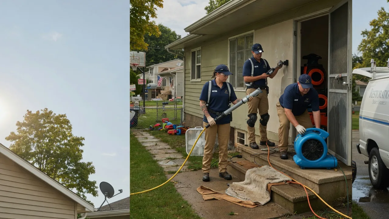 Crawl Space Water Removal in Bridgeport, OH near me